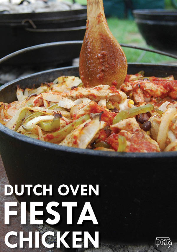 Dutch oven fiesta chicken is a delicious addition to any cookout | Iowa DNR